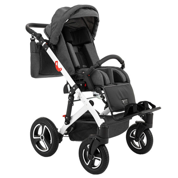 αναπηρικά αμαξίδια - αμαξίδια παιδικα - AURORA παιδικό καροτσάκι βόλτας Μαύρο - YgeioMed