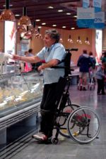 αναπηρικά αμαξίδια - αμαξίδια ενηλίκων - Χειροκίνητο Αμαξίδιο Ορθοστάτης LCEV Levo - YgeioMed